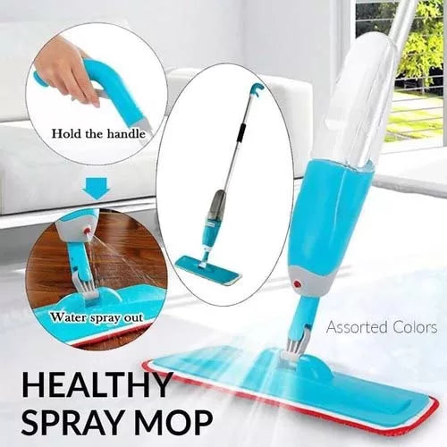 Spray Mop with Microfiber Pad