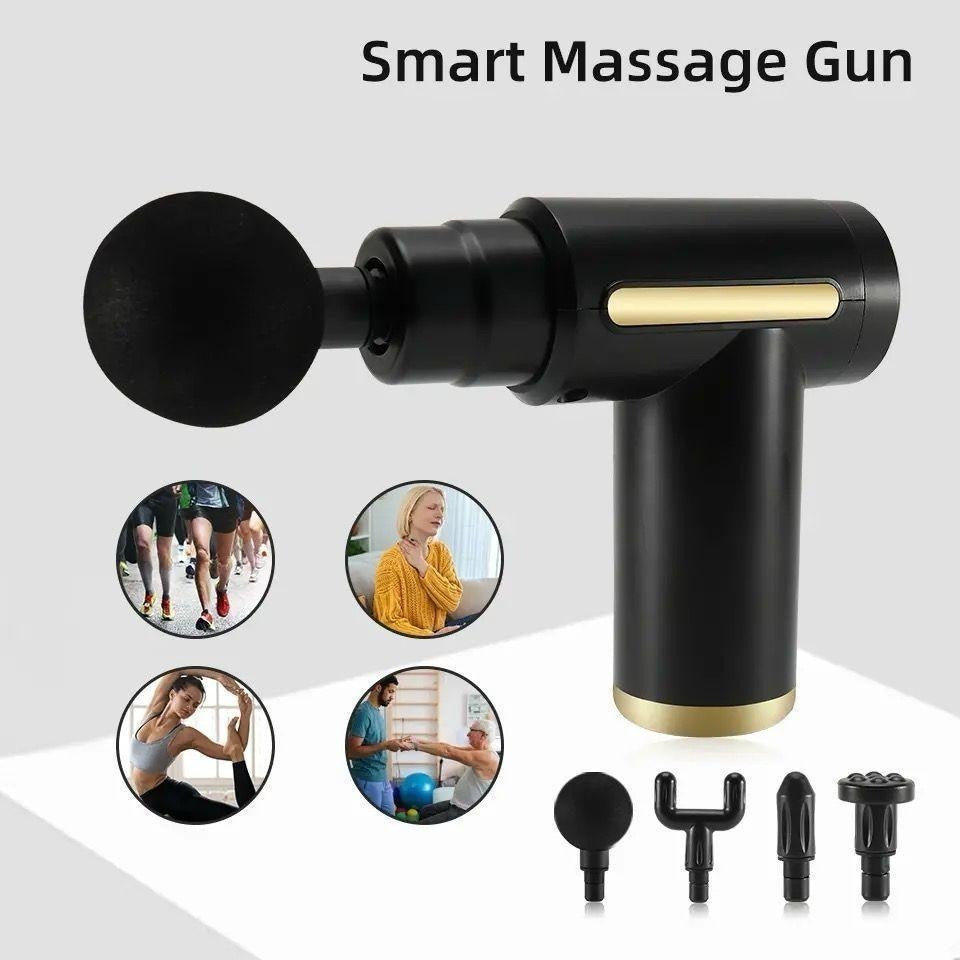 4-in-1 rechargable Massager gun