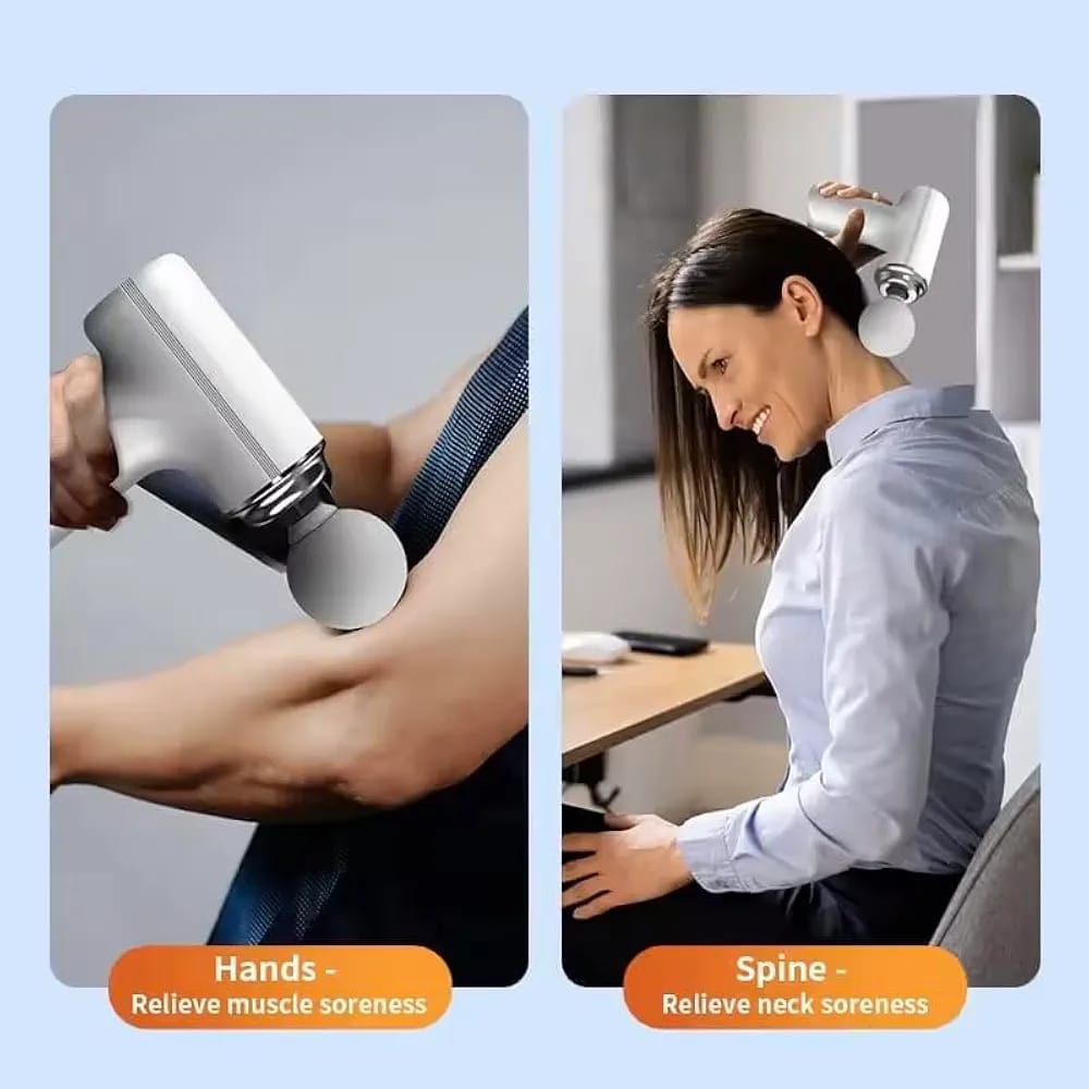 4-in-1 rechargable Massager gun