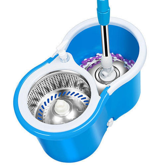 Rotating Microfiber Floor Cleaning Mop Set