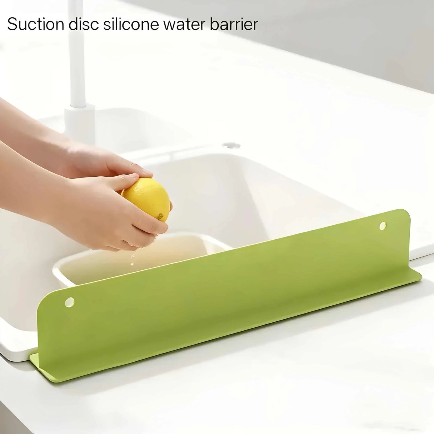 Water Splash Blocking Barrier for Kitchen Sink