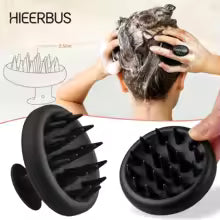 Silicone Scalp Massager Shampoo Brush