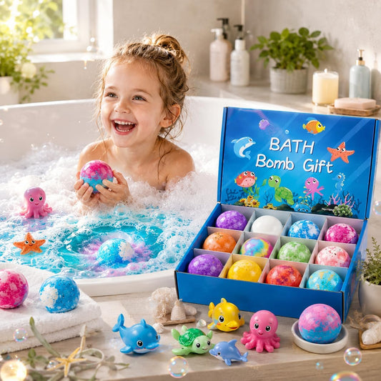 Surprise Toy Bath Bombs for Kids