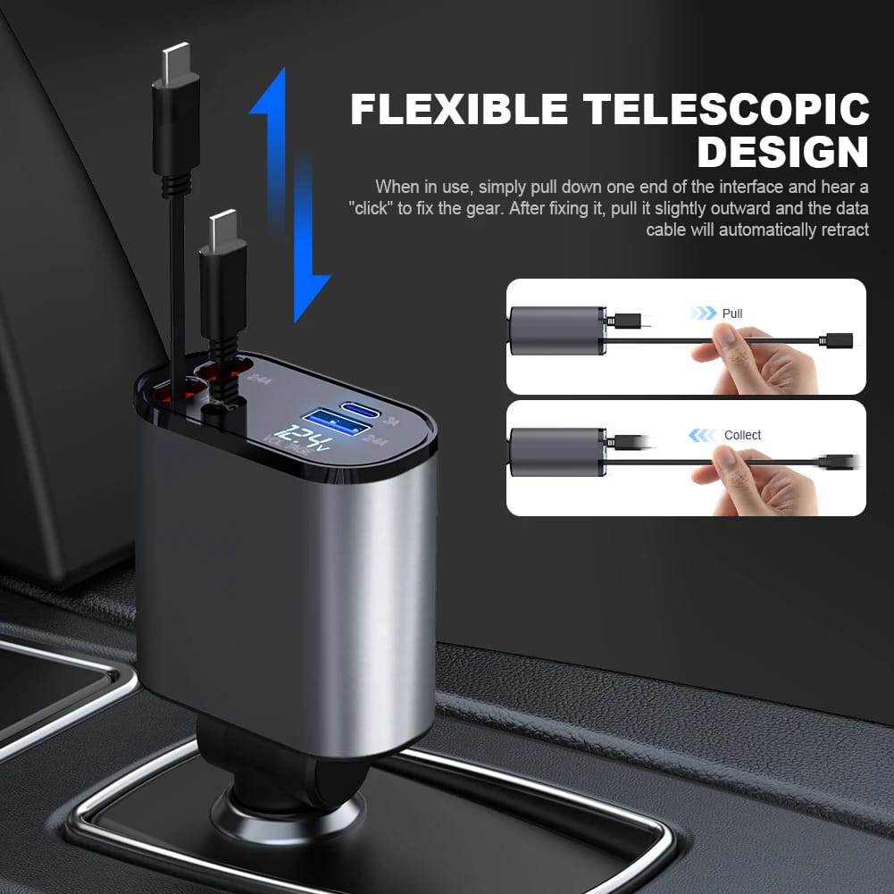 120W Car Charger