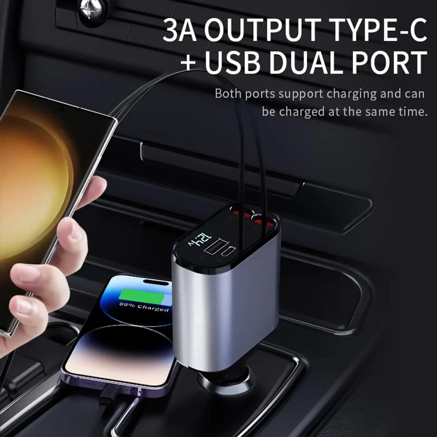 120W Car Charger